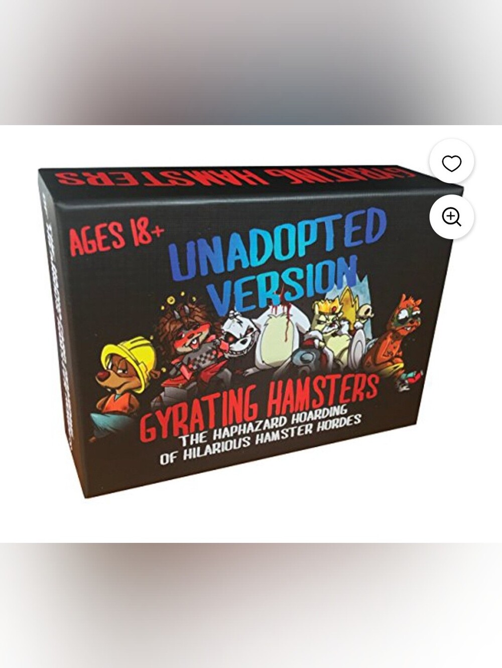 Gyrating Hamsters Card Game, NEW, SEALED